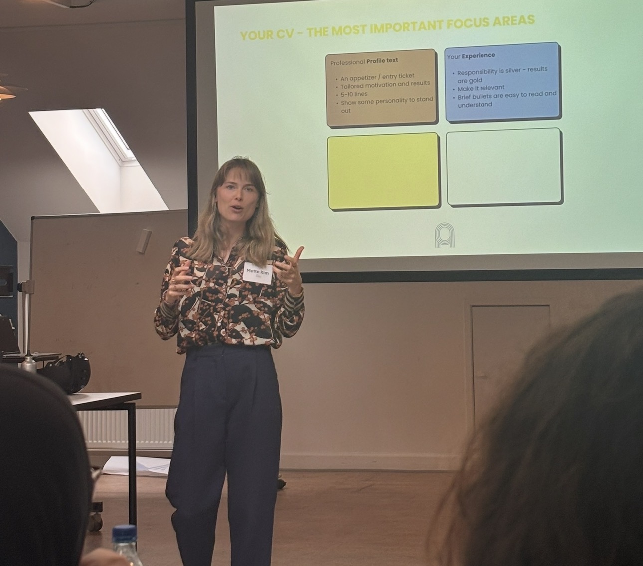 CV-workshop for deltagere