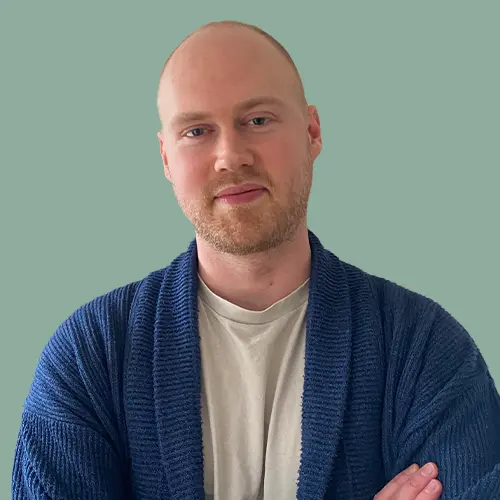 Billede af kursist, Oskar, på Grøn Omstilling, ESG rapportering og bærdygtighed.